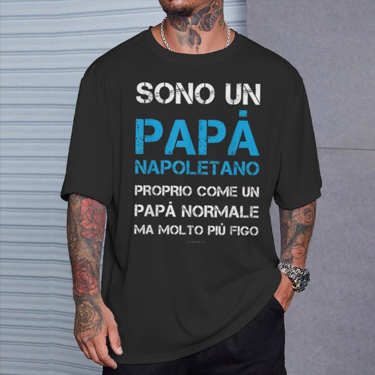Regalo Papà Napoletano Napoli Maglietta Regalos para él