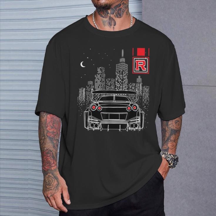 Rhw Citytreet Racing Iconicportcar Gt R 35 Jdm ミームコイン Tシャツ 彼への贈り物