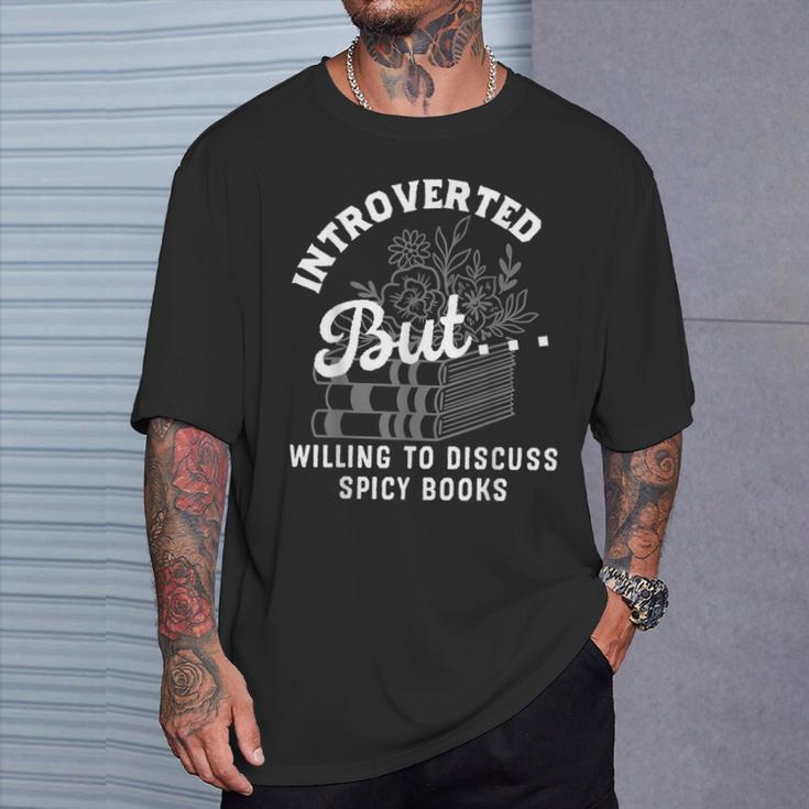 Romance Reader Spicy Book Merch Book Lovers Bookish Women T-Shirt Gifts for Him Romance Reader Spicy Book Merch Book Lovers Bookish Women T-Shirt Gifts for Him