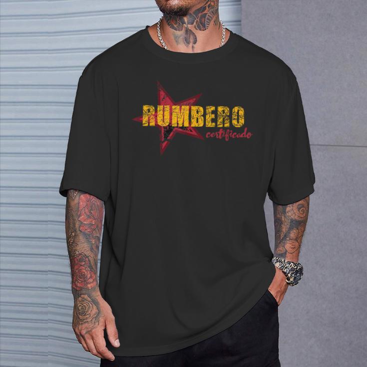 Rumba Dancer Rumbero Danza Latina Camiseta unisex Regalos para él