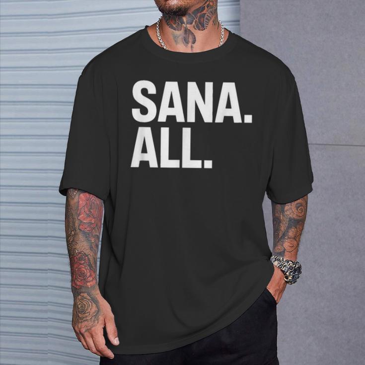 Sana All Filipinolang Phrase Pinoy Meme レディース メンズ Tシャツ 彼への贈り物