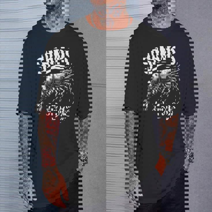 Shrimps Is Bugs Memeeafood Lovers ファン Tシャツ 彼への贈り物