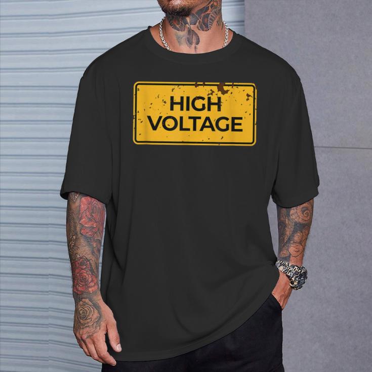 Snirt 高電圧tシャツ 高電圧 高電圧 Tシャツ 彼への贈り物
