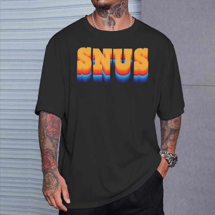 Snus 90年代デザイン チュアブルツール Tシャツ 彼への贈り物