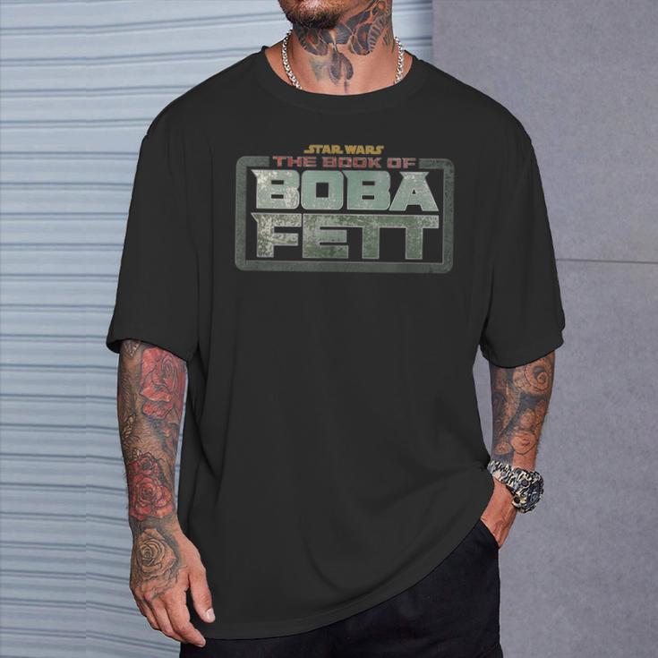 Star Wars The Book Of Boba Fett Logo V-1 T-Shirt Gifts for Him