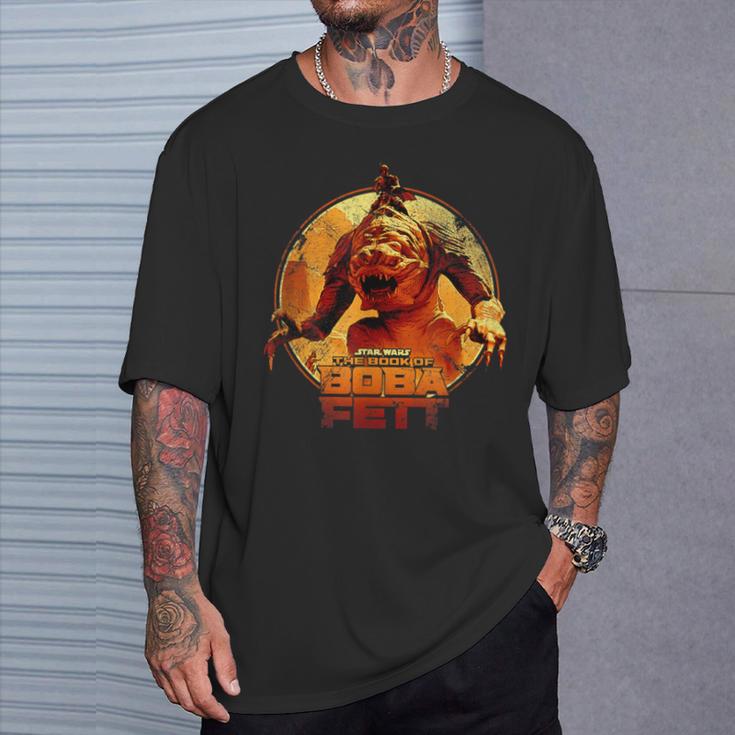 Star Wars The Book Of Boba Fett Sands Of The Past Poster T-Shirt Gifts for Him Star Wars The Book Of Boba Fett Sands Of The Past Poster T-Shirt Gifts for Him