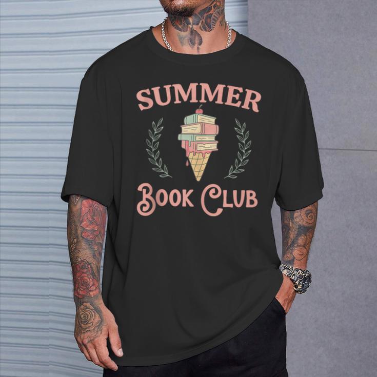 Summer Book Club T-Shirt Gifts for Him Summer Book Club T-Shirt Gifts for Him