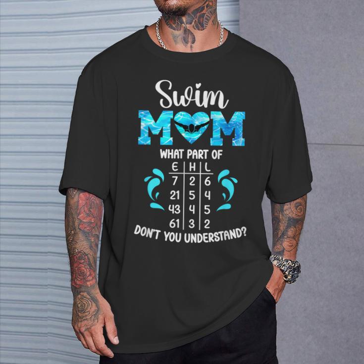 Swim Mom Swimming Mom Of A Swimmer Mother T-Shirt Gifts for Him Swim Mom Swimming Mom Of A Swimmer Mother T-Shirt Gifts for Him