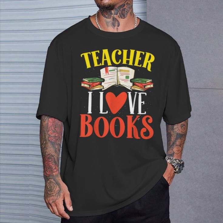 Teacher Survival Kit Items i Love Books Teaching For Men Women T-Shirt Gifts for Him Teacher Survival Kit Items i Love Books Teaching For Men Women T-Shirt Gifts for Him