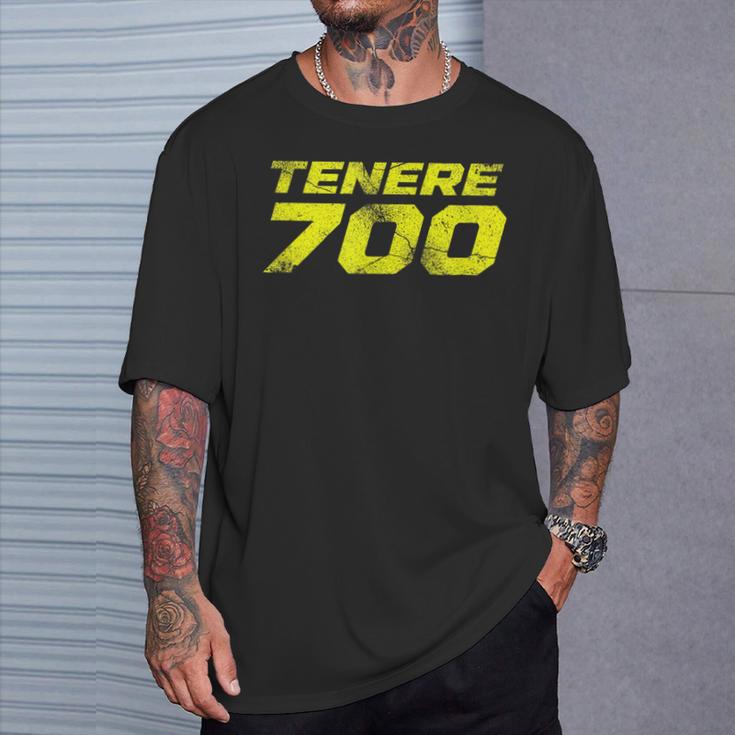 Tenere T7 アドベンチャー ヴィンテージ バイク Tシャツ 彼への贈り物