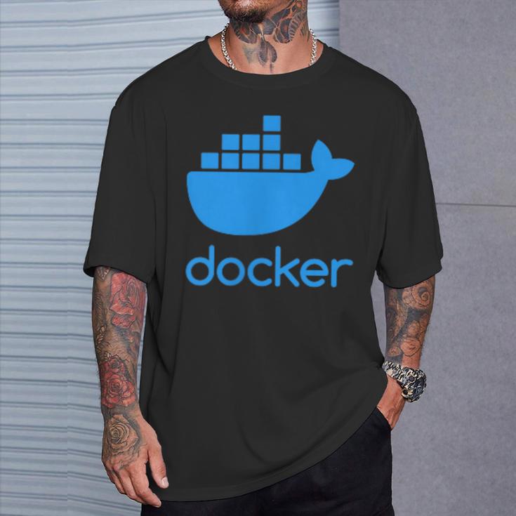 Twoided Docker ソフトウェアプログラミングと開発 Tシャツ 彼への贈り物