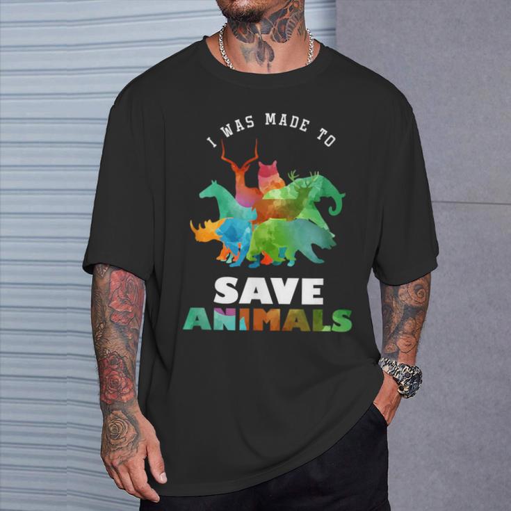 Uneterinario Paraalvar A Un Animal Rescatado Como Camiseta unisex Regalos para él