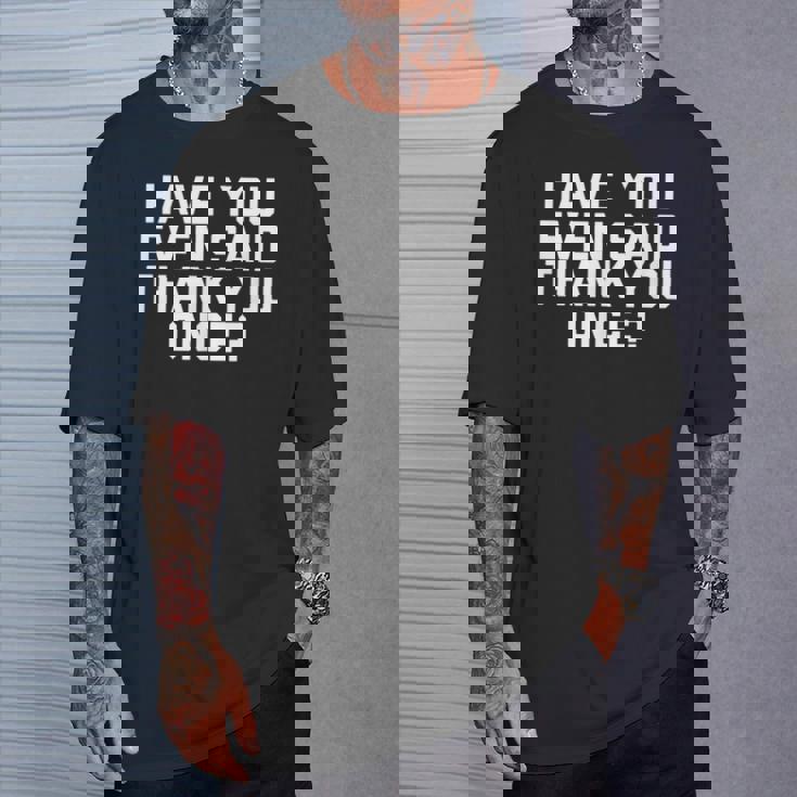 Vance Idiot Have You Evenaid Thank You OnceArcasm Tシャツ 彼への贈り物