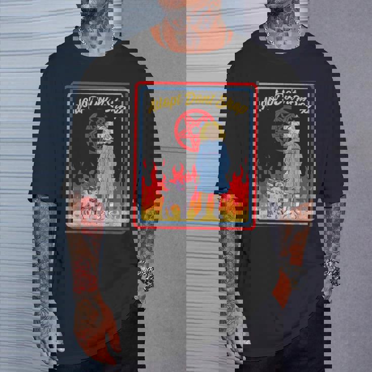 Vintage Child Game Horror Adopt Donthop Dark Humor Tシャツ 彼への贈り物