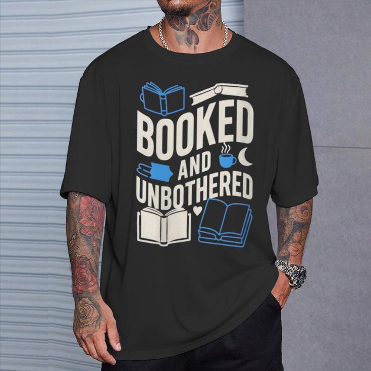 Women's Booktrovert Introvert Reader Library Card Coffee Books T-Shirt Gifts for Him