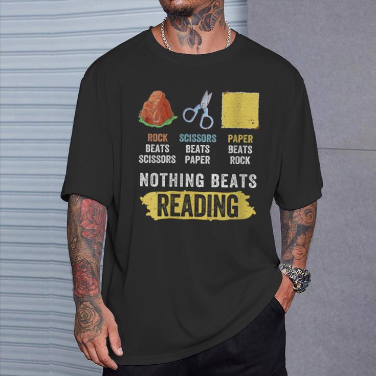 Women's Nothing Beats Reading Book Librarian Across America Kids T-Shirt Gifts for Him Women's Nothing Beats Reading Book Librarian Across America Kids T-Shirt Gifts for Him