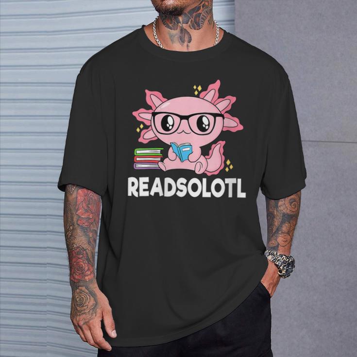 Women's Readsolotl Axolotl Book Lover Reading Women Girls Kids T-Shirt Gifts for Him Women's Readsolotl Axolotl Book Lover Reading Women Girls Kids T-Shirt Gifts for Him