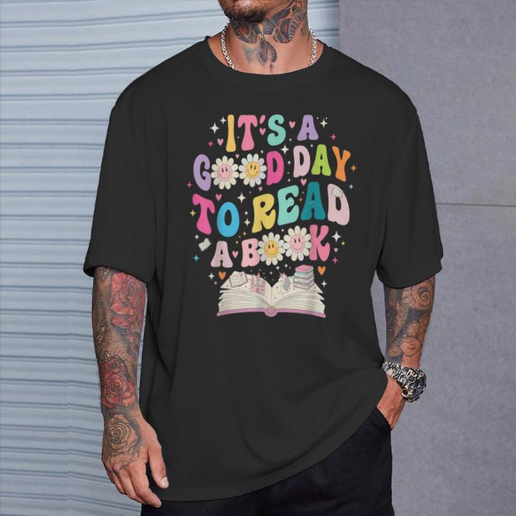 World Book Day 2026 Costume It's a Good Day To Read a Book T-Shirt Gifts for Him