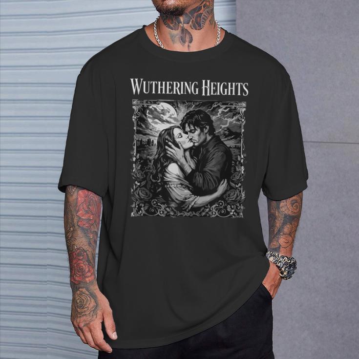 Wuthering Heights Gothic Book Lover Classic Literature T-Shirt Gifts for Him Wuthering Heights Gothic Book Lover Classic Literature T-Shirt Gifts for Him