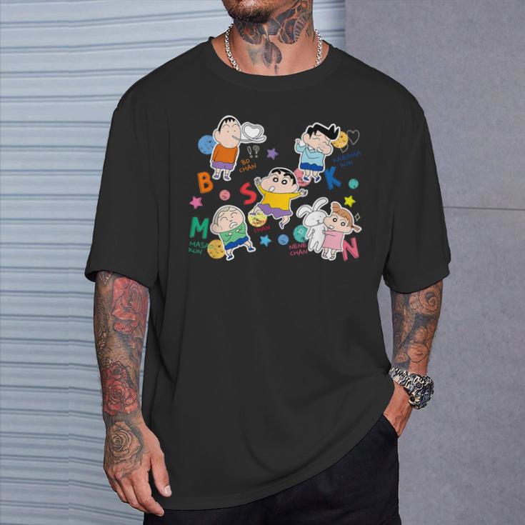 【まんが】クレヨンしんちゃん かすかべ防衛隊 Tシャツ 彼への贈り物