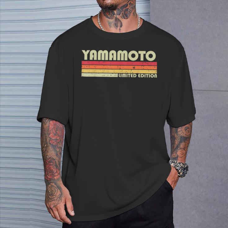 【山本】名前 名字 家族お揃い ギャグ ネタ ウケ狙い 贈り物 ギフト 面白い おもしろ Tシャツ 彼への贈り物