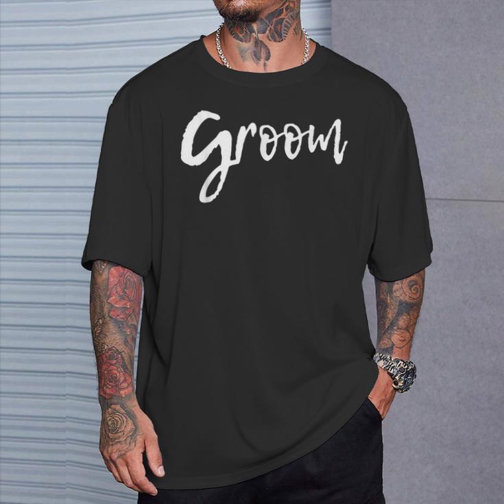 お揃い Getting Ready 新郎新婦 ウェディング 新郎 Tシャツ 彼への贈り物