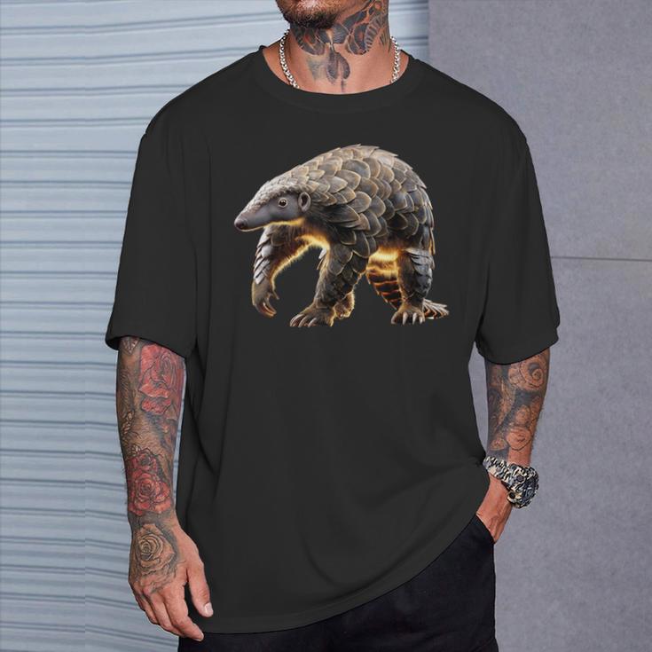 かわいいセンザンコウ ウロコアリクイ センザンコウ Tシャツ 彼への贈り物