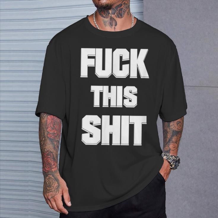 このくそをファック Tシャツ 彼への贈り物
