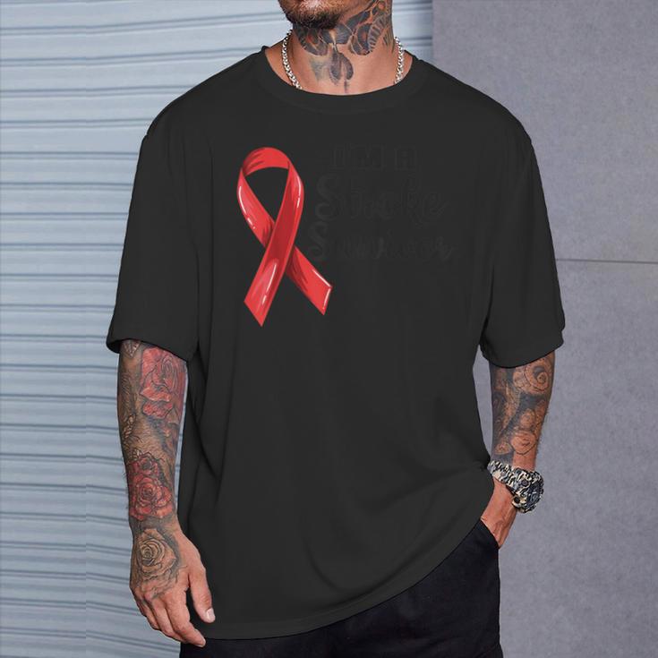 ぼくは脳卒中サバイバー Tシャツ 彼への贈り物