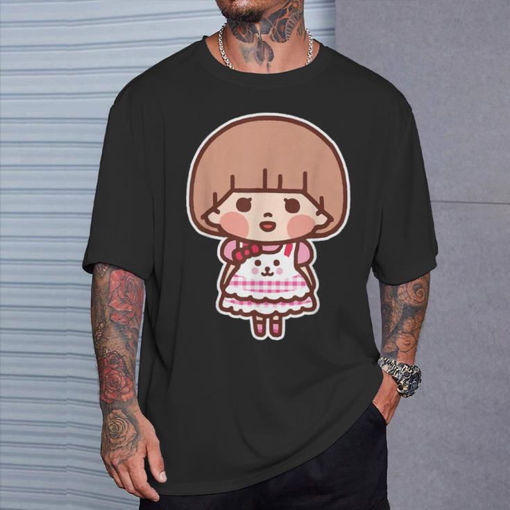 ゆるかわメルちゃん ビッグプリント（表裏） Tシャツ 彼への贈り物