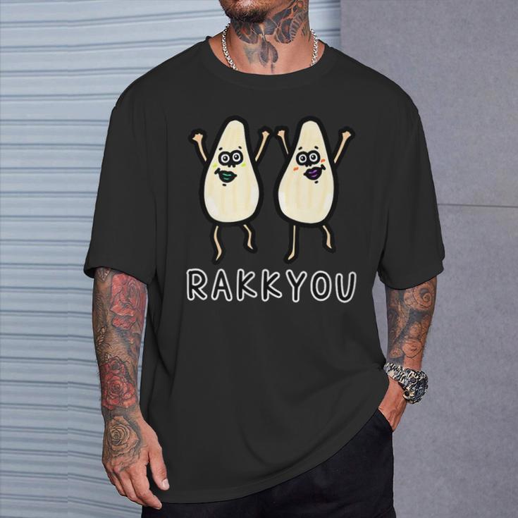 らっきょうさん Tシャツ 彼への贈り物