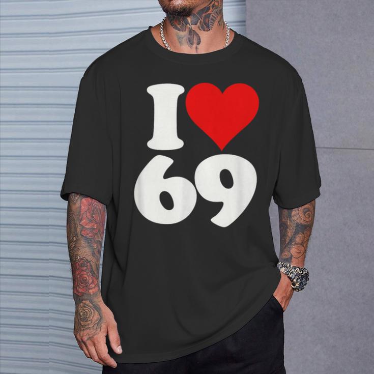 アイラブハート 69 シックスティナイン Tシャツ 彼への贈り物