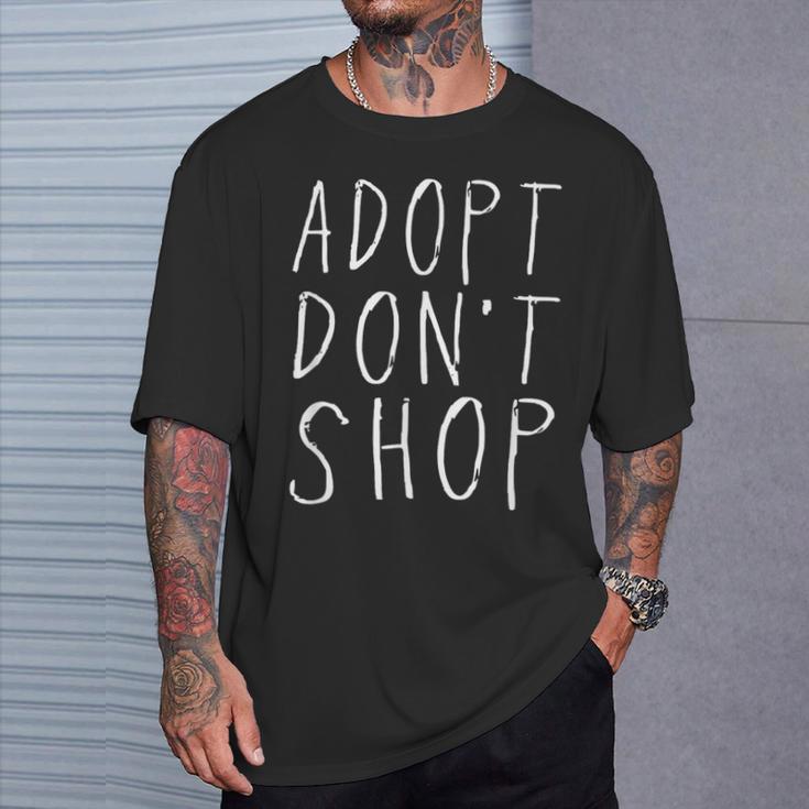 アドプト・ドント・ショップ Adopt Don'thop Tシャツ 彼への贈り物
