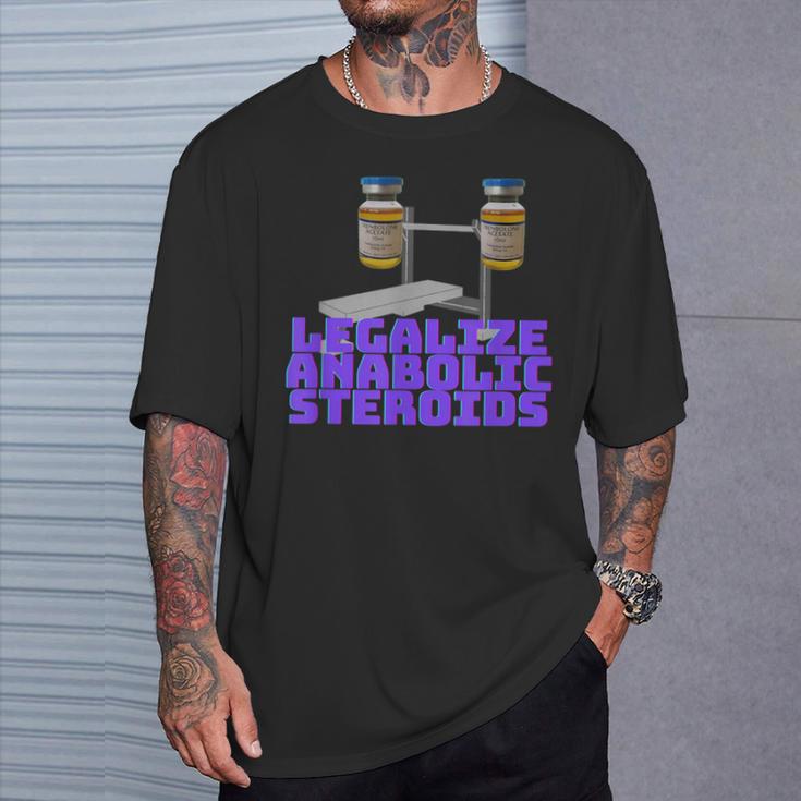 アナボリックステロイドを合法化 Tシャツ 彼への贈り物