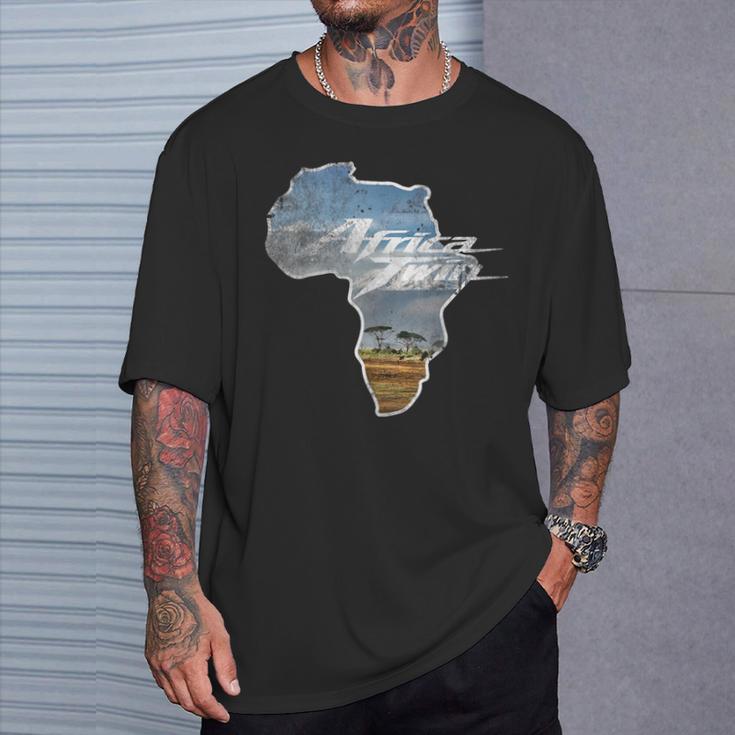 アフリカ ツーリング ツインバイク ナチュラル オフロードバイク Tシャツ 彼への贈り物
