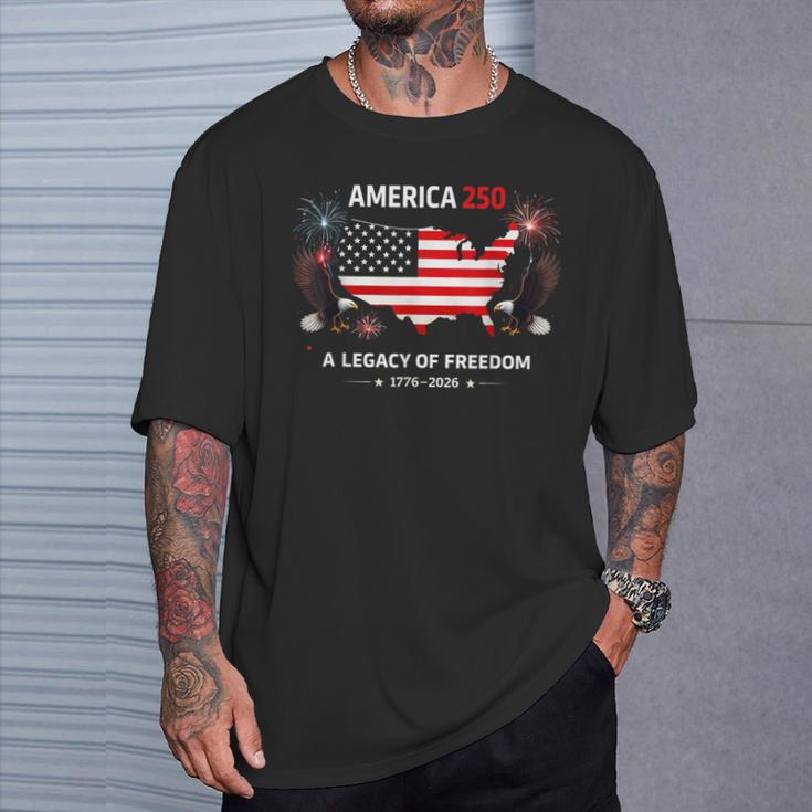 アメリカ250周年記念 アメリカ 250 アメリカ 250歳の誕生日 Tシャツ 彼への贈り物