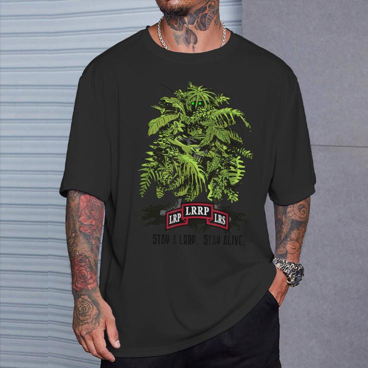 アメリカン・マローダー：ステイ・ア・Lrrp、ステイ・アライブ Tシャツ 彼への贈り物