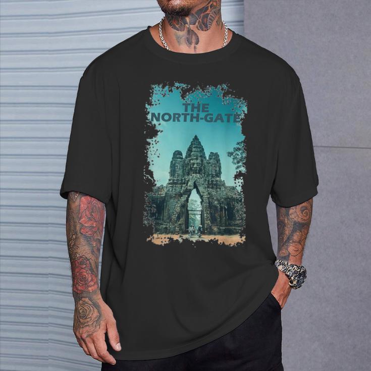 アンコールワット カンボジアtシャツ ノースゲート Tシャツ 彼への贈り物