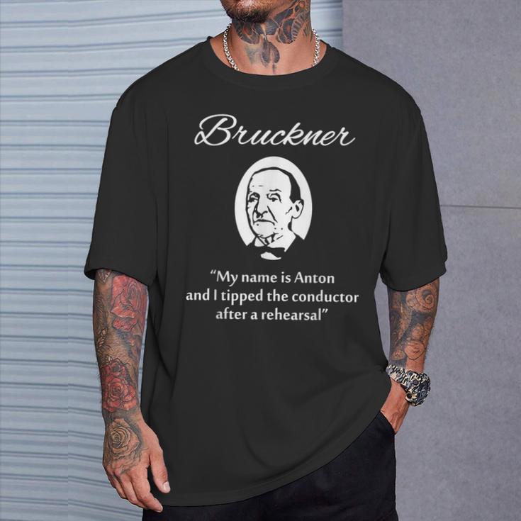 アントン・ブルックナー Tシャツ 彼への贈り物