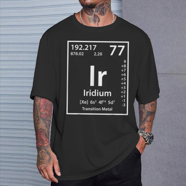 イリジウムエレメント ホワイト Tシャツ 彼への贈り物