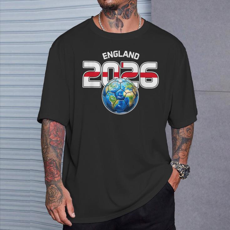 イングランド 2026 ワールドサッカー Tシャツ 彼への贈り物