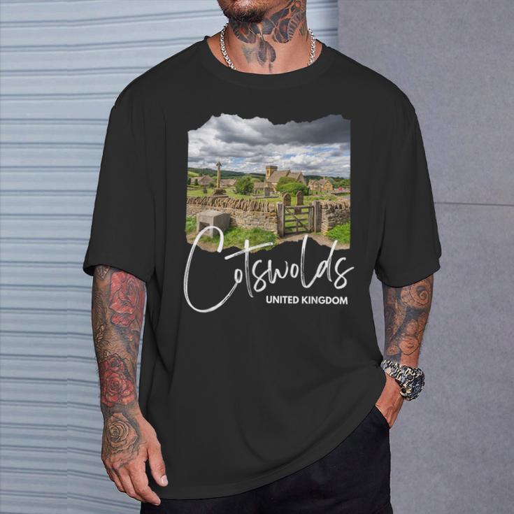 イングランド コッツウォルズ Tシャツ 彼への贈り物