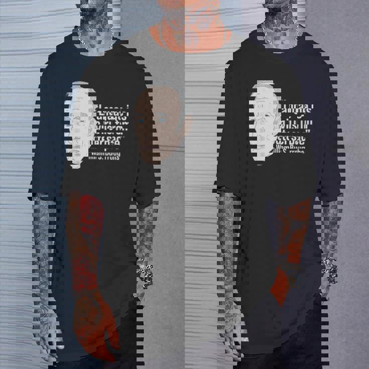 ウィリアム・バロウズ ビート詩人の名言 ビートジェネレーション Tシャツ 彼への贈り物