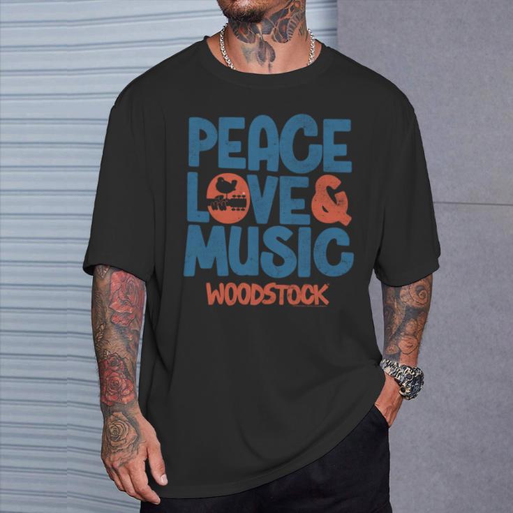 ウッドストック 平和 愛と音楽 長袖tシャツ Tシャツ 彼への贈り物