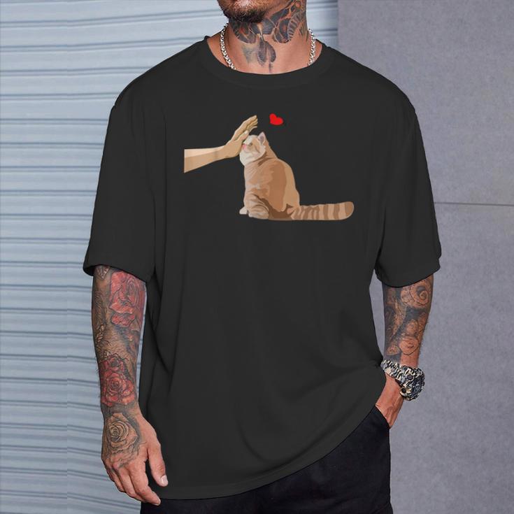 エキゾチックショートヘア猫エキゾチックショートヘア Tシャツ 彼への贈り物