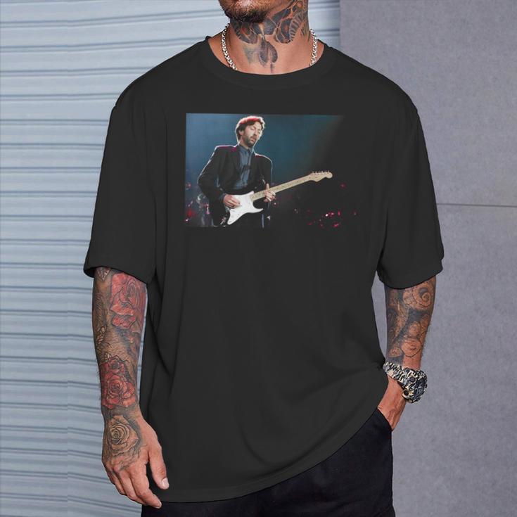 エリック・クラプトン・ブルース ギタリスト ライヴ・ザ・ブライトン・センター 1992 Tシャツ 彼への贈り物