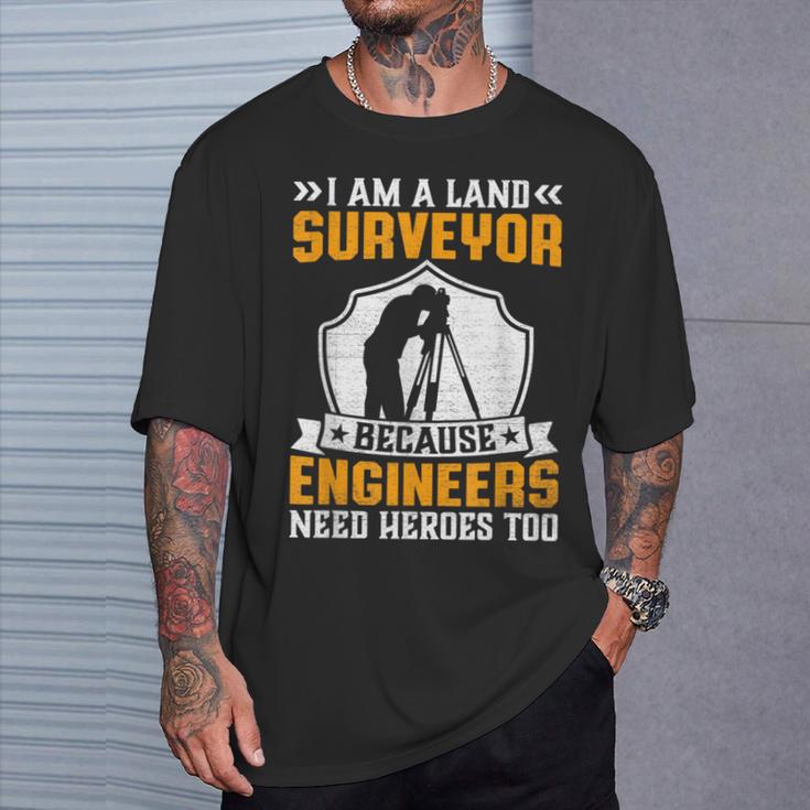 エンジニアにもヒーローが必要だからサーベイヤーになった Tシャツ 彼への贈り物