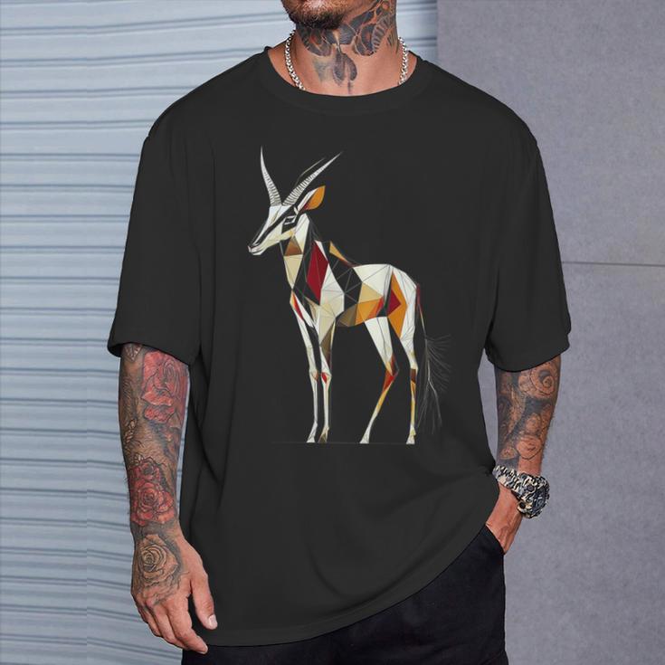 オリックス 動物 モチーフ イラスト オリックス Tシャツ 彼への贈り物