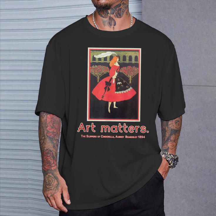 オーブリー・ビアズリーザ・スリッパ Tシャツ 彼への贈り物