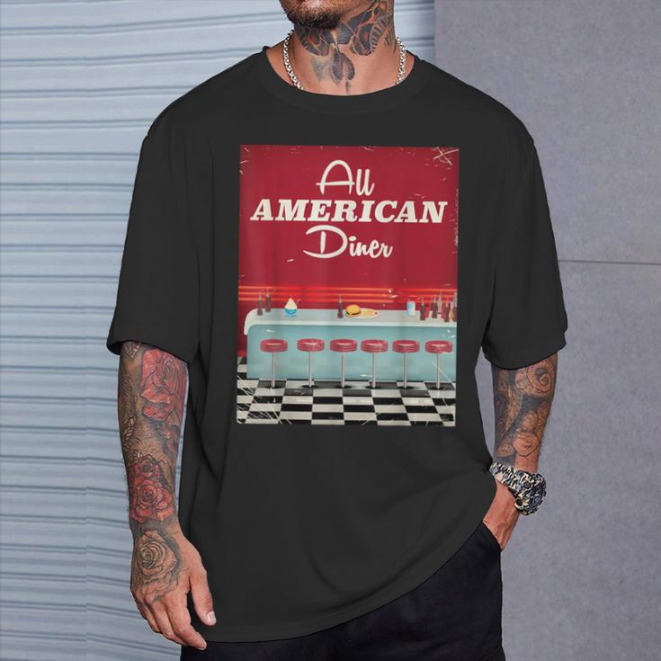 オールアメリカンダイナー Tシャツ 彼への贈り物